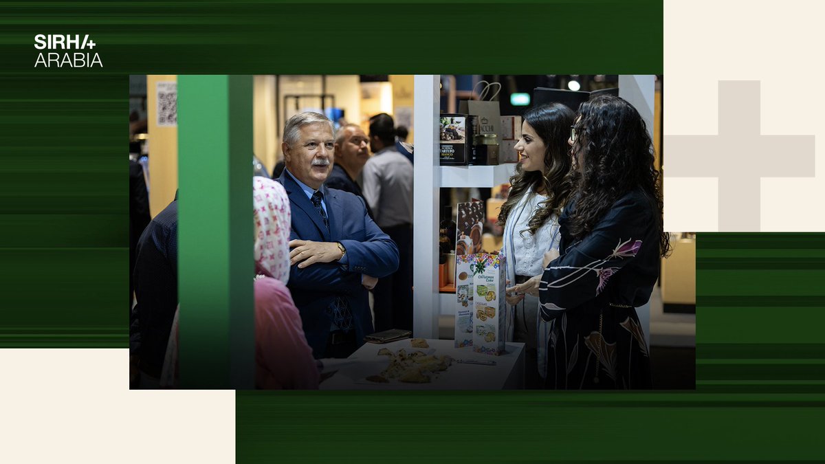 عالم من النكهات يجتمع في مكان واحد، كن جزءًا من #سيرا_العربية وسجّل الآن!
pass.sirha-arabia.com/visitor.htm

#سيرا_العربية العربية #ضيافة