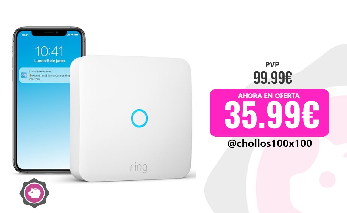 chollos100x100's tweet image. 🔥 PRECIAZO INTERCOM RING #Amazon | #Accesorios de dispositivos digitales 9

✅ Ring Intercom de Amazon | Actualiza tu interfono a un sistema inteligente con apertura en remoto, comunicación bidireccional, acceso de invitados | Fácil de instalar | ... chollo.biz/lkzpn