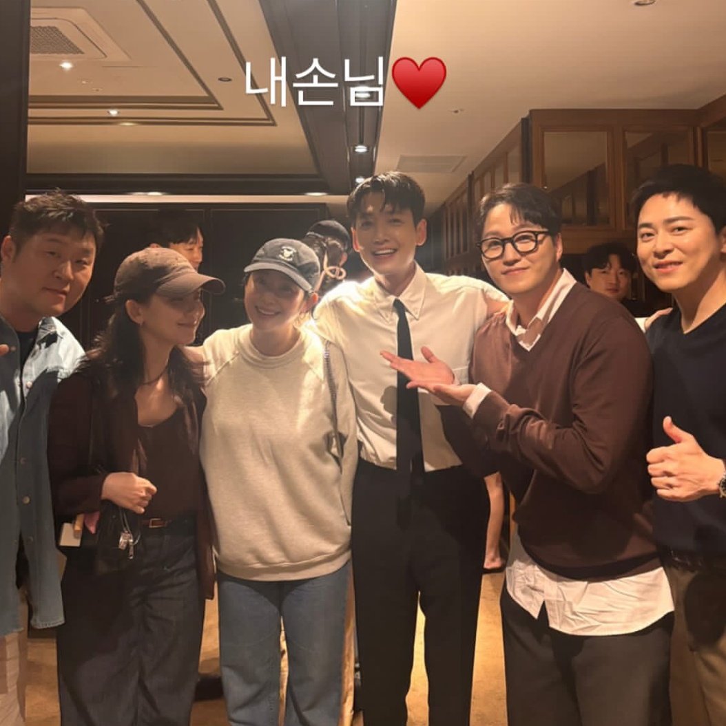cho jungseok, kim daemyeung, shin hyunbeen and shin wonho pd at #BOSS VIP Screening 🥹🫶

our hospital playlist familyyyy 🫂