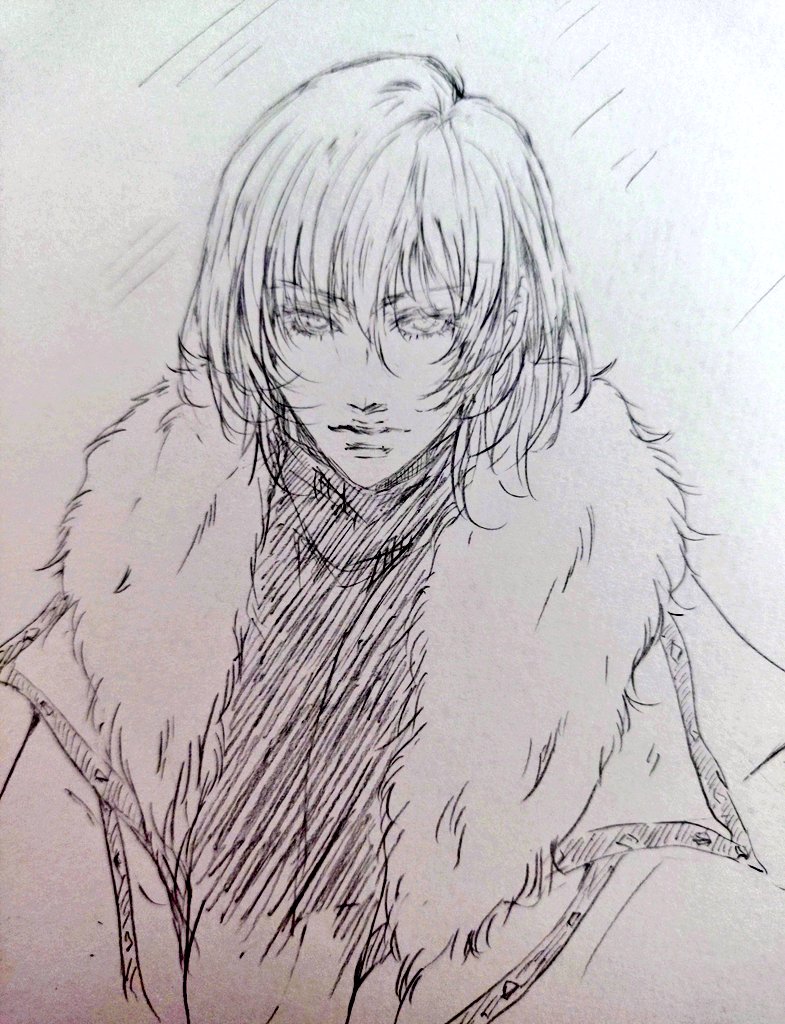 キャッスルヴァニアから、来須蒼真君落書き🖊_φ(･_･