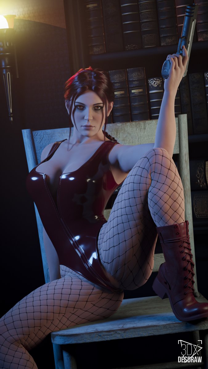 Croft 😍😍

#3dx #adult3d #Lara