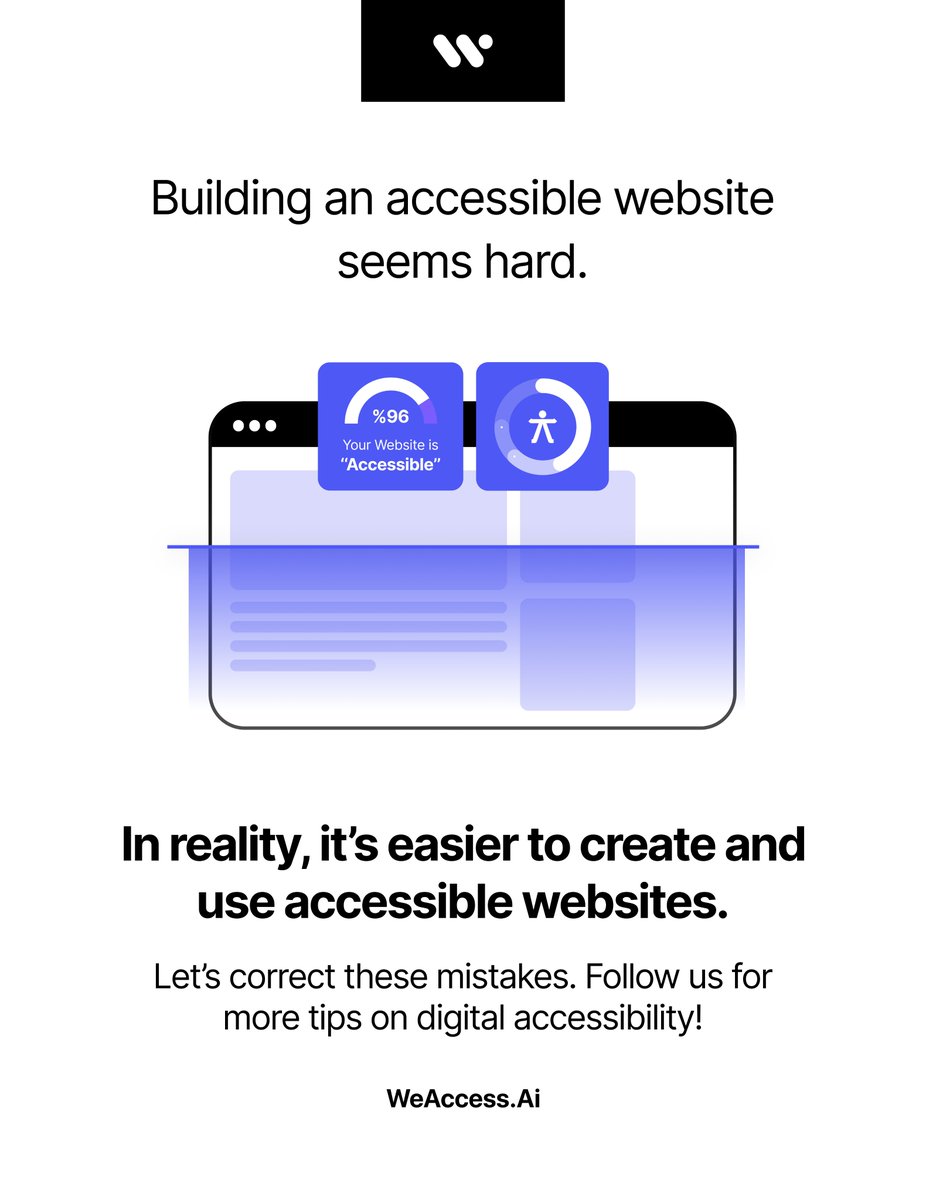 In today’s digital world, accessibility matters more than ever. Some people think it’s difficult, complicated, or only for people with disabilities. The reality? It makes digital products simpler, clearer, and more enjoyable for everyone.

Let’s rethink what accessibility really