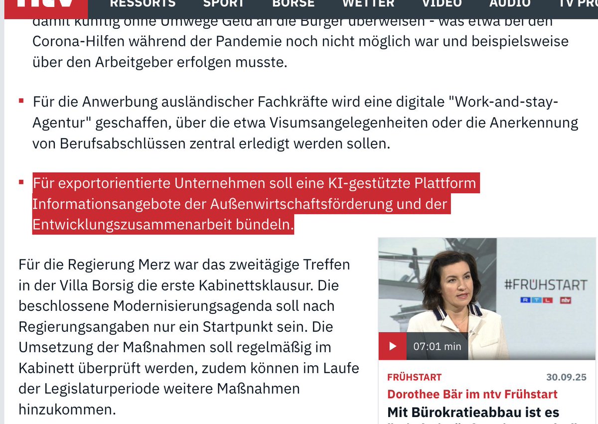 Правительство выдвинуло радикальные меры спасения Германии. Теперь VW наконец получит доступ к чату джипити, чтоб наконец спросить у него как заработать деняк