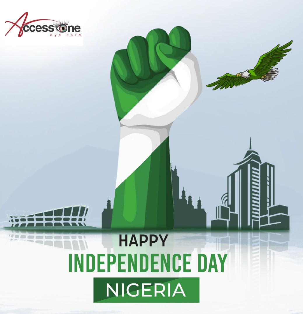 AccessOneEye's tweet photo. Happy Independence Day, Nigeria! Wishing everyone a day filled with joy, peace, and progress. 🇳🇬 #NigeriaAt65 #IndependenceDay2025 #IndependenceDay https://t.co/XbofY9Ulpc