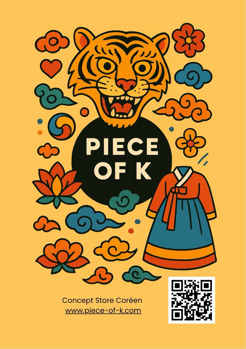 ✨ Découvrez PIECE OF K ✨
Un concept store coréen qui mélange culture, lifestyle et inspirations venues de Séoul 
Retrouvez nos sélections fun, colorées et 100% K-style sur 
👉 piece-of-k.com

#conceptstoreparis #ModeCoréenne #culturecoréenne  #inspirationcoréenne