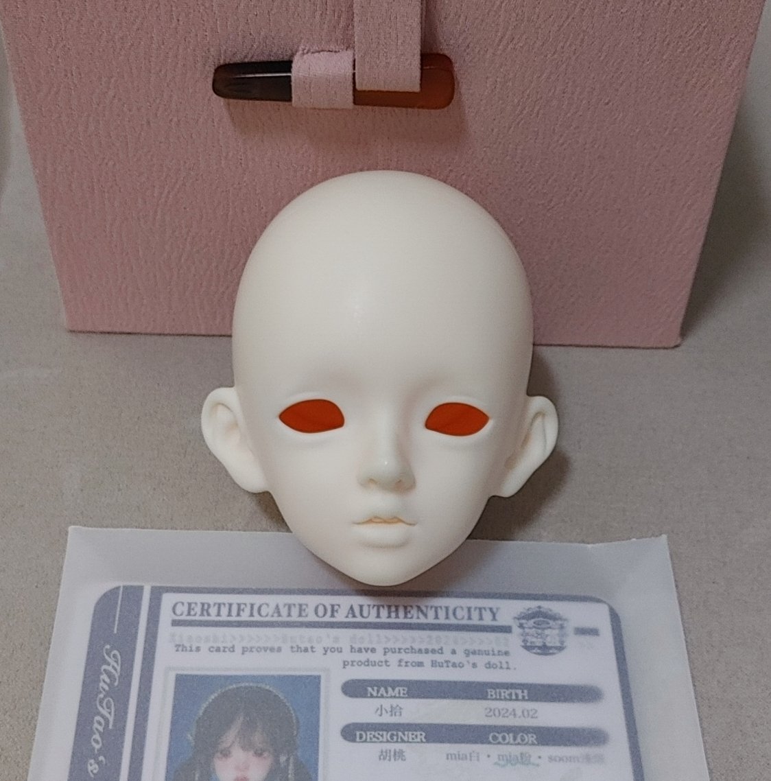 yes_ioi's tweet photo. #트인덕장터

[샵이름] Hu Tao's Doll (胡桃自制)
[사이즈] 미니
[타입명] 小拾
[스킨] 미아분홍

신품으로 구매한 중국 작가님의 헤드로 상태 확인만 했습니다. 운포 9만원에 판매합니다. 뎀 주세요! https://t.co/QnHhfk3VML