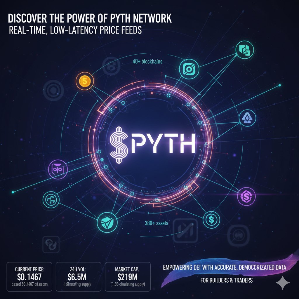 Dy_Lann_'s tweet image. Discover the power of Pyth Network $PYTH, the leading oracle delivering real time, low latency price feeds for 380+ assets across 40+ blockchains. 

Empowering DeFi with accurate, democratized data for builders and traders alike.
@PythNetwork #PythRoadmap $PYTH