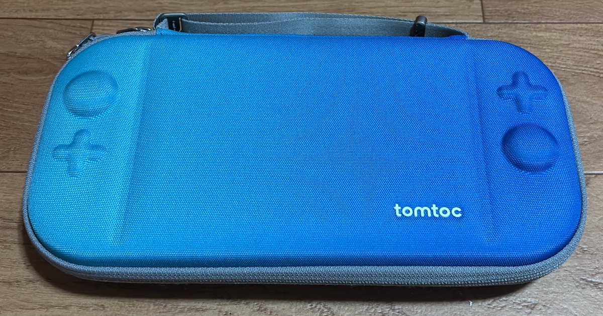 yas5543's tweet image. 展示品が50%OFFでSwitch2のケース持ってなかったから購入した
頑丈で使いやすい。
#TGS2025
#tomtoc