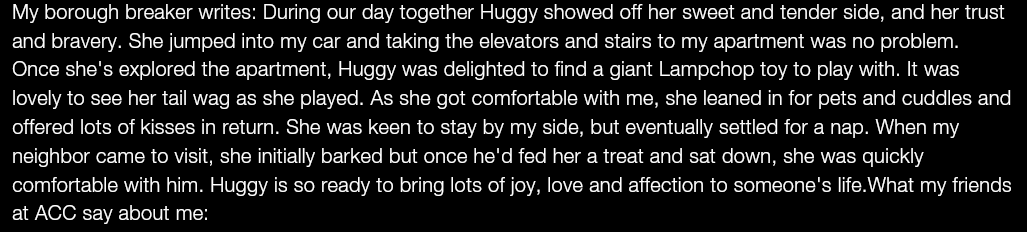 NMBewitched's tweet photo. Huggy 
#BoroughBreak Notes https://t.co/ekA55qj9JP