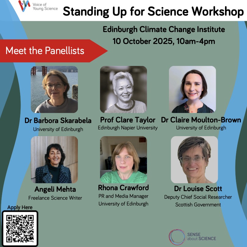 Want to Stand up for Science?

Apply for your free place at Voice of Young Science workshop on 10 October 2025

More information:
bit.ly/SUfS_Edinb_25