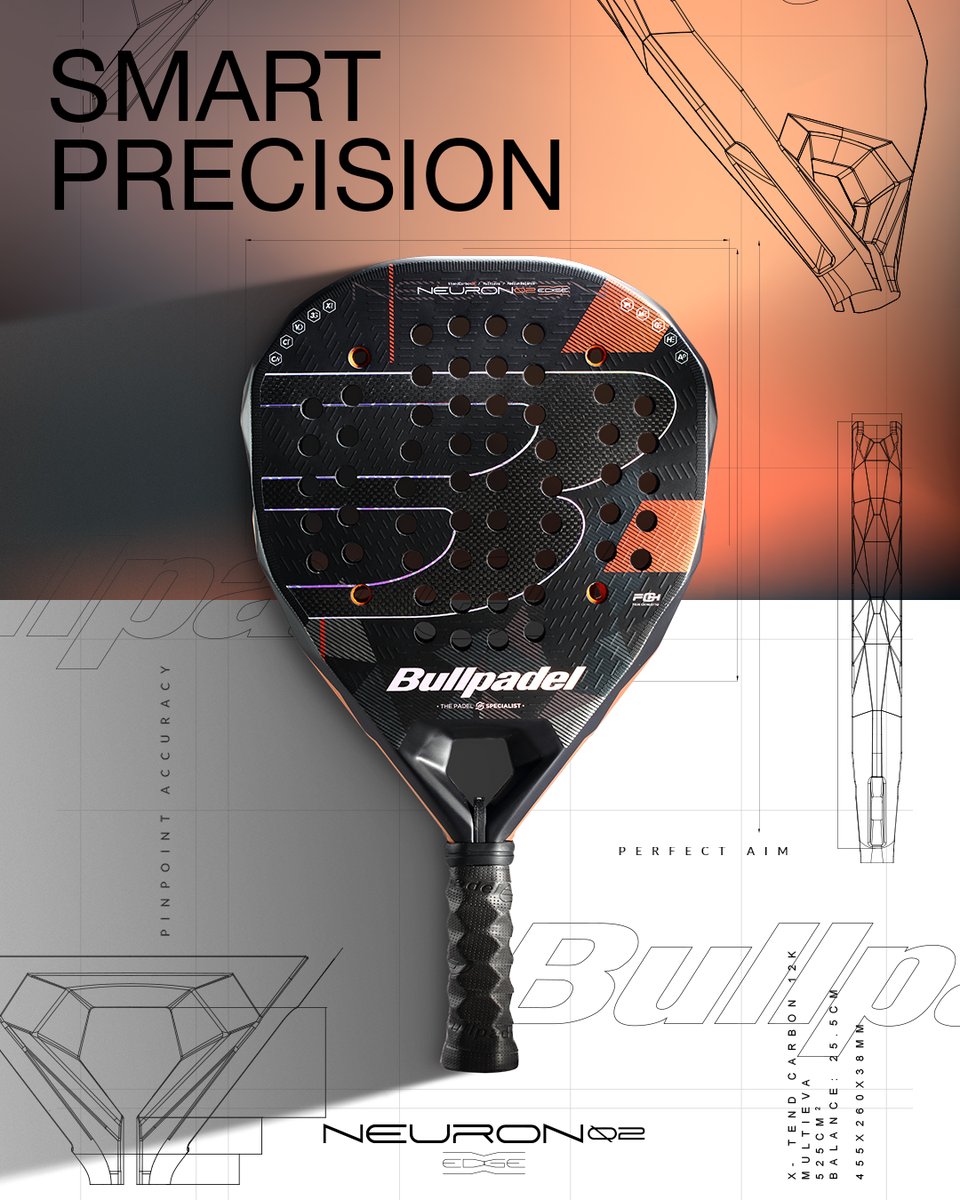 bullpadelsport's tweet image. 𝐍𝐄𝐔𝐑𝐎𝐍 𝟎𝟐 𝐄𝐃𝐆𝐄: Smart precision

☑️La pala más precisa que hemos creado. 

@Chingoland_ 

🛒bit.ly/Neuron02Edge

#Neuron02Edge #SmartPrecision #BullpadelTeam #Bullpadel2K26