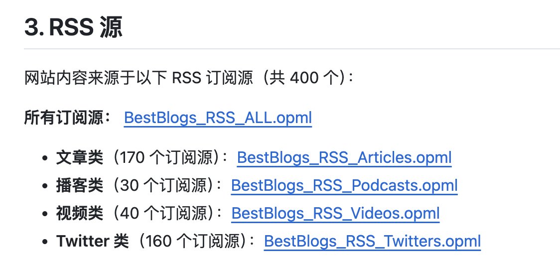 hongming731's tweet image. 重新梳理了 BestBlogs 的订阅源，增加了 40 多个常看的 Youtube 频道，后续打算就维持 400 这个数量级。

持续优化信息密度，追求更高质量的输入。