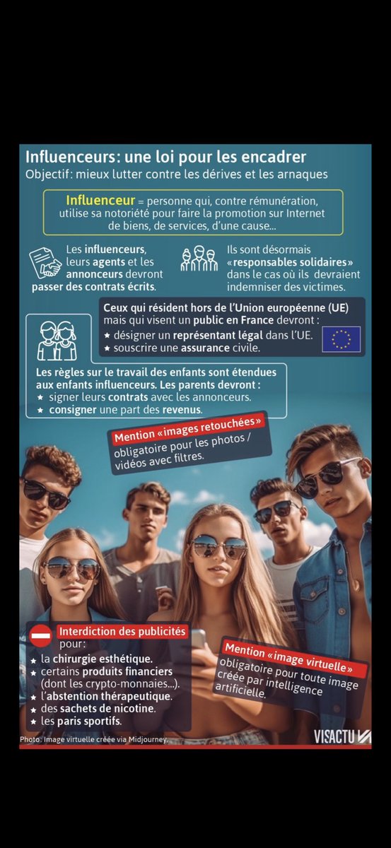Influenceurs : la loi pour les encadrer