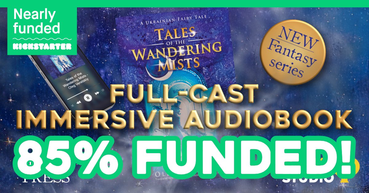 yazavtra's tweet image. 85% Funded in 24 hours!

The momentum for this project is amazing!

We only need a few more people to get over this first goal, and then STRETCH GOALS!! We already have more stories from Oleg that are a part of this trilogy that we are looking to add.

kickstarter.com/projects/pierc…