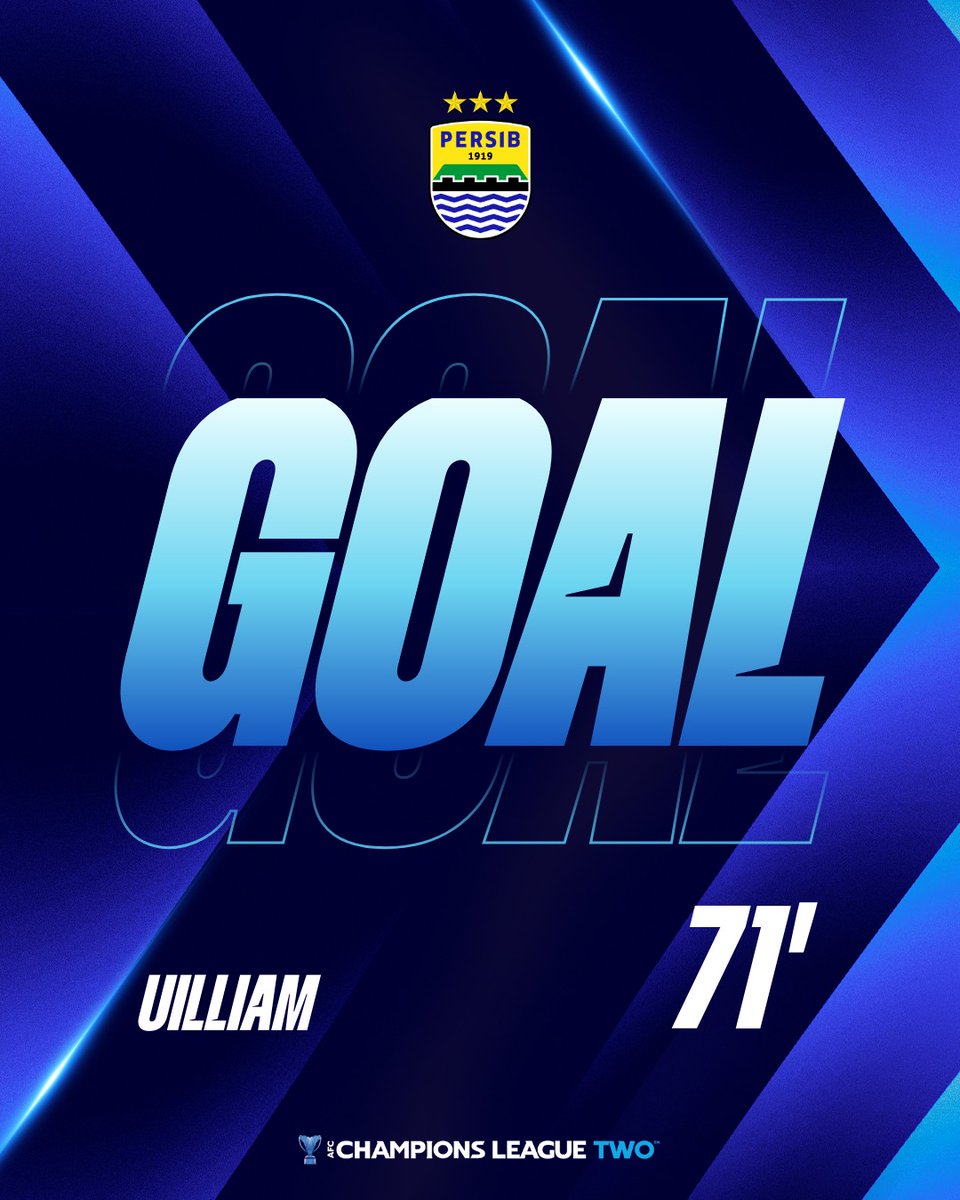 ⚽ 𝗚𝗢𝗔𝗟 | 🇹🇭 Bangkok United 0️⃣-2️⃣ Persib Bandung 🇮🇩 

The visitors add another goal through Uilliam! 

Watch 𝙇𝙄𝙑𝙀 🔗 gtly.to/17p1Vz7UW

#ACLTwo | #BNYvPSB