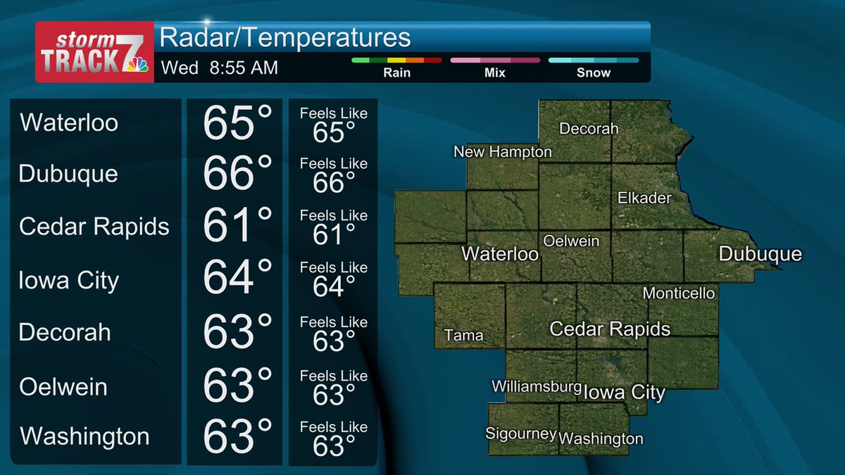 Current conditions. Download the free KWWL Storm Track 7 Weather App. kwwl.com/weather/?utm_m… #KWWLWX