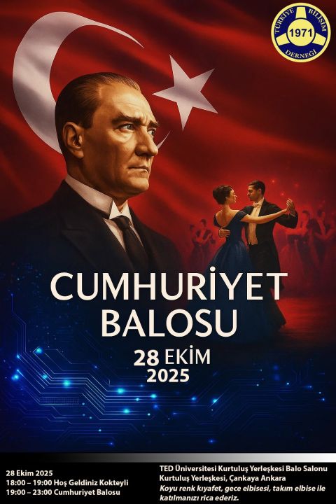 Ankara'da olup Cuhuriyet Balosu kutlamak isteyen olursa... davetlisiniz.