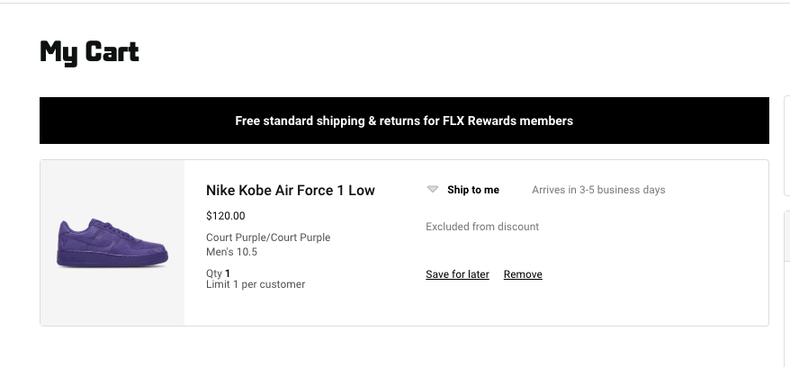 SOLELINKS's tweet photo. Ad: ADDING TO CART
Kobe Bryant x Nike Air Force 1 Low ‘Court Purple’
=> https://t.co/8WUq5prN5q https://t.co/Wy2hQKtgkW