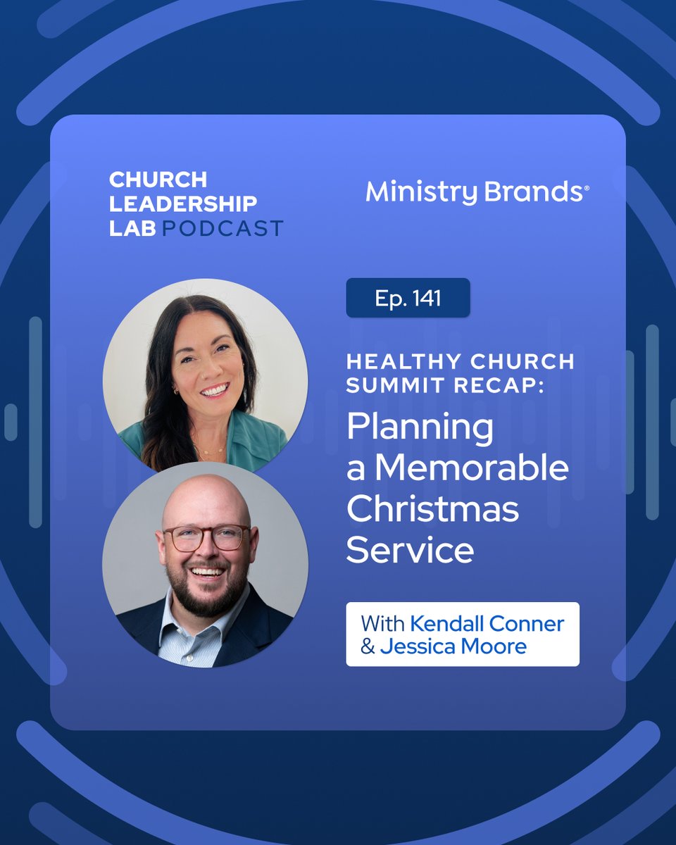 🎙️ New Podcast Episode Now Available

In this episode, we recap our recent Healthy Church Summit and some of the key takeaways we learned about planning an impactful Christmas service. We share practical tips to make the upcoming season your best yet.

👉 bit.ly/41BDQdC