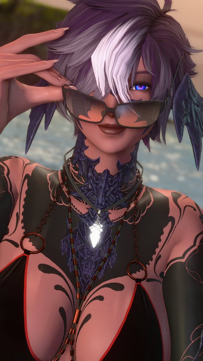 Beach date?~ 💜

#femra #Au_ra #Gposers