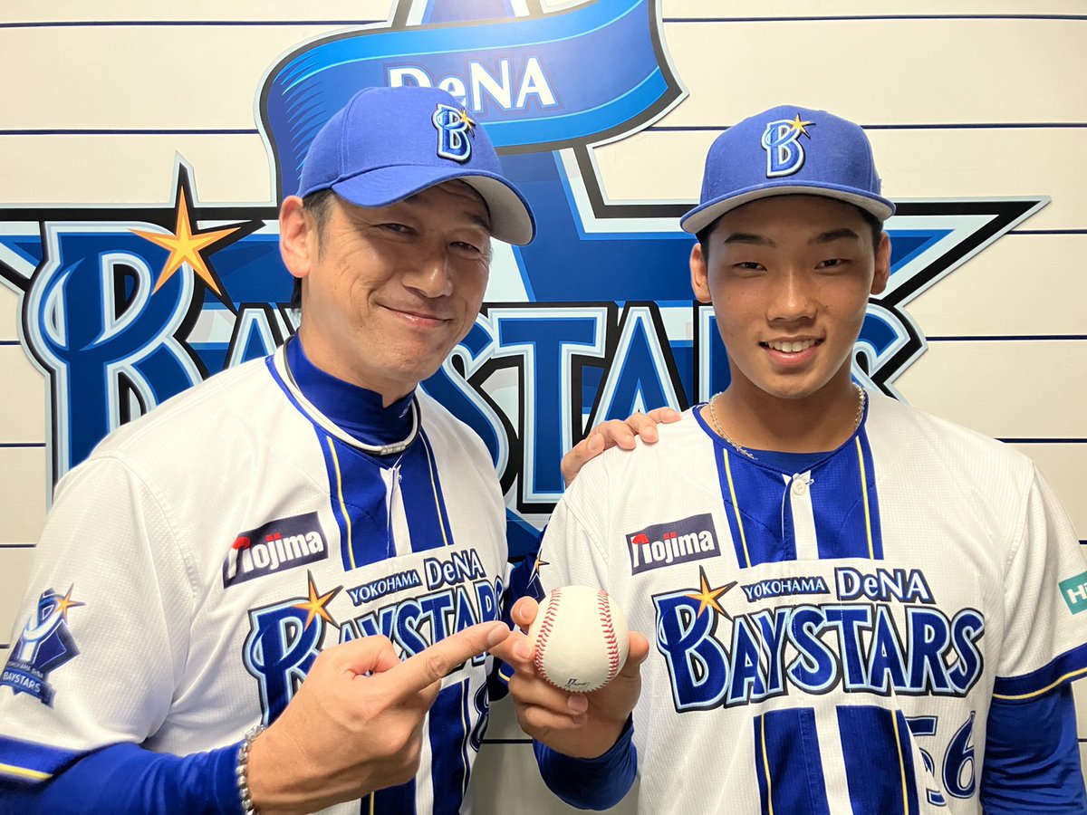 嬉しいプロ初ヒットをセンターへ放った #田内真翔 選手✨✨✨ #三浦