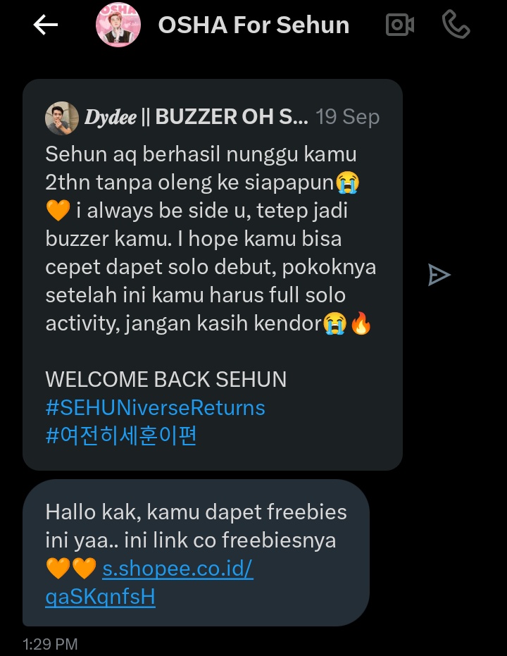 pidybear's tweet photo. Pribis comelnya syudah sampe dengan selamat🥰 makasih ya min @OSHAuthority 🧡 https://t.co/tA09e2RSkC