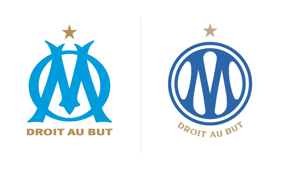 Se patentó lo que seria el nuevo Escudo del OM.

Opiniones?

Acutal y Nuevo 🔵⚪️