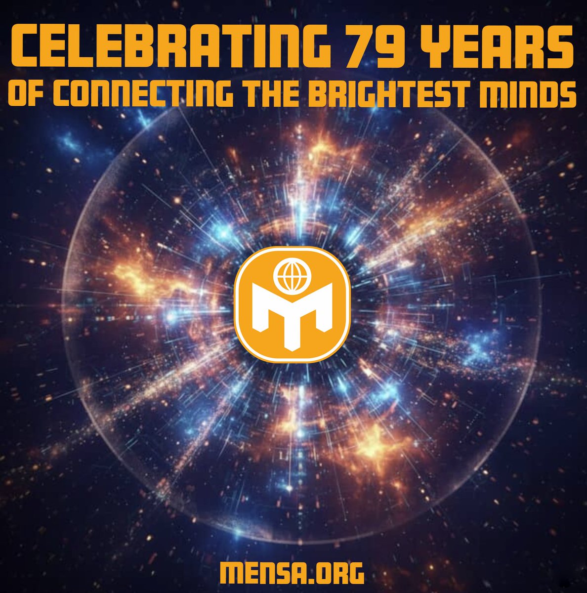 Captain’s log, stardate 79 years: Mensa continues its voyage at the edge of the IQ bell curve. Our cargo: immersive discussions, sparkling minds, and the occasional dad joke — still humanity’s most illogical treasure.

#intelligence