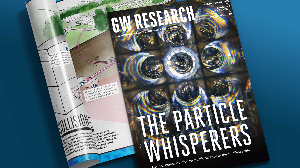The 2025 issue of GW Research magazine is here! Read how our scholars are shaping space policy, forging new frontiers in cancer research, and using big machines to tease out the secrets of some of the smallest particles in the universe. 👉
bit.ly/4ptnspn