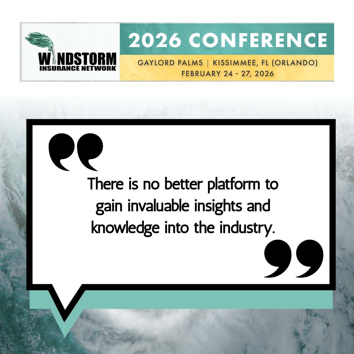 WIND 2026 will provide you with direct exposure to the most recent developments in the industry. The WIND Conference is the only conference representing all segments of the windstorm insurance claims. Learn more: 🔗ow.ly/h3RT50WXGuL
#WIND2026 
#WINDReConnectReEngage