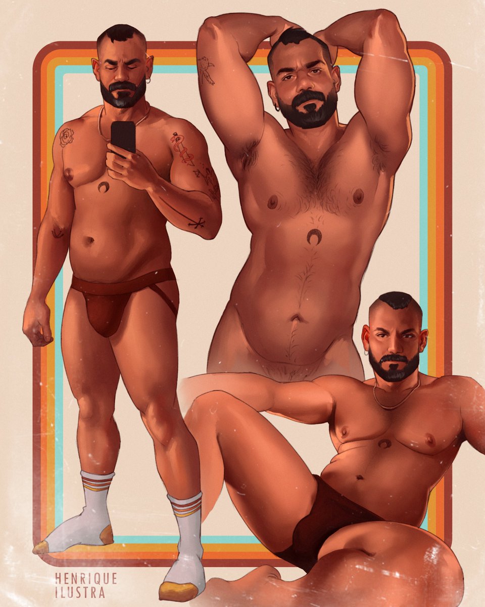 Painting of <a href="/Ocalui/">Oscar Luis Medina</a> 
uncensored version on patreon!