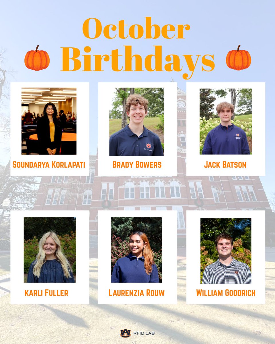 Wishing a Happy Birthday to our awesome employees who celebrate in October! Hope you all have a very special day! 🎉