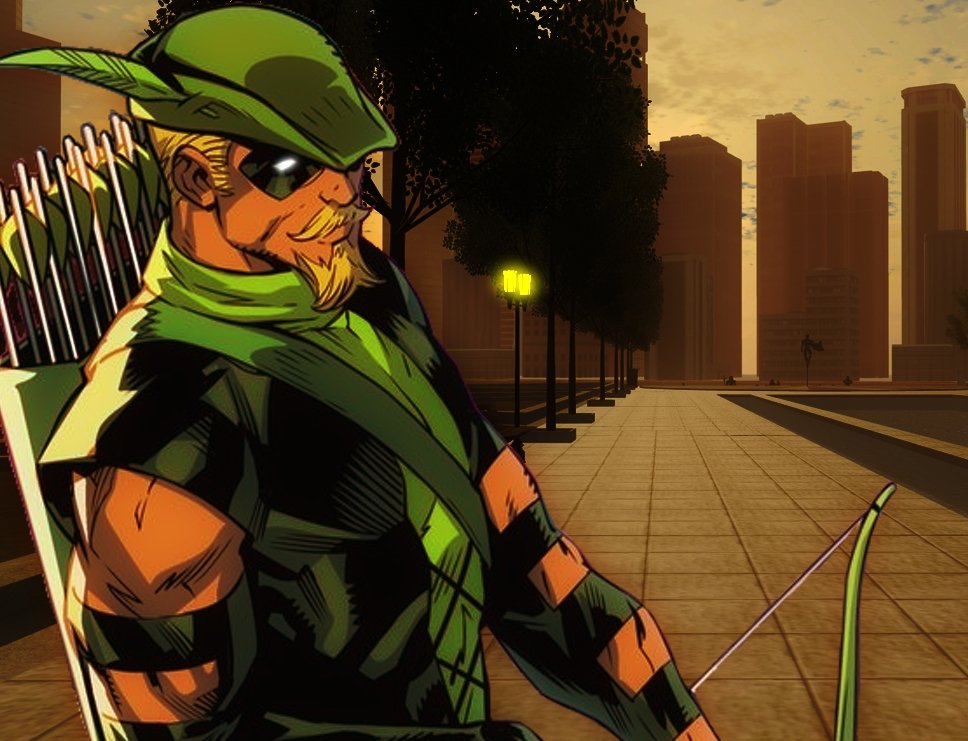 Stranded_Archer's tweet image. Visiting Metropolis 
Seems like a nice place