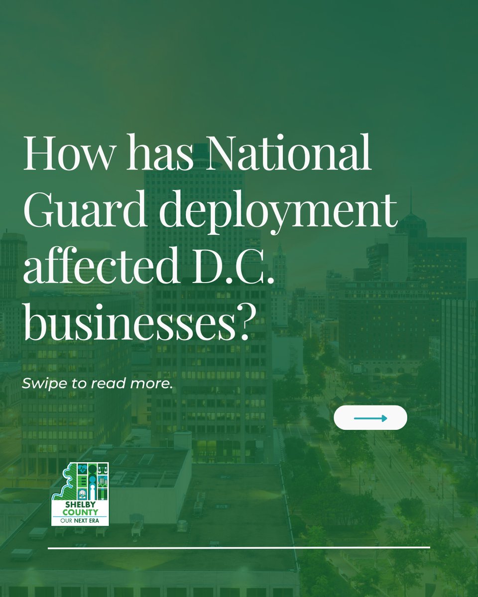 MayorLeeHarris's tweet photo. After troops were deployed to D.C., streets emptied out and local businesses saw sales collapse. Uncertainty hurts local economies. We can’t afford that in Tennessee. We need solutions that support our small businesses, not hurt them. #FreeTennessee https://t.co/oXhyQZwLW9