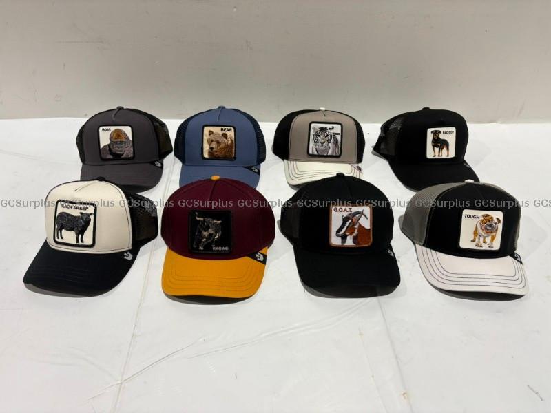 GCSurplus_PSPC's tweet image. 🧢 Get noticed and give off a playful, expressive vibe with these #GoorinBros 5-panel hats, featuring mesh backs, snapbacks and fun animal patches. 🐯🐐
Find them on #GCSurplus and add some flair to your everyday look ➡️ gcsurplus.ca/mn-eng.cfm?snc…