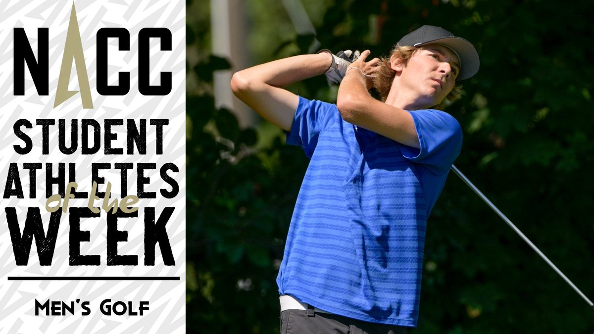 #NACCmgolf ⛳️ | NACC Men's Golf Weekly Honors to <a href="/AU_Spartans/">AUSpartanSports</a>' Morris

📰: tinyurl.com/29jujpwh

#NACCtion #d3golf