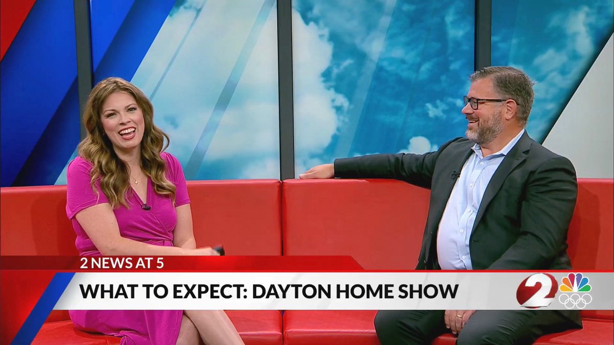 Our president &amp; publisher, Eric Harmon, had a fantastic time yesterday joining <a href="/WDTN/">WDTN</a> for 2 News at 5, discussing the Dayton Home + Design Show 2025 coming up this weekend! Check it out here 👉 youtu.be/OcVLQwnWxWg?si…

It’s going to be a wonderful weekend event, RSVP today! 🏠