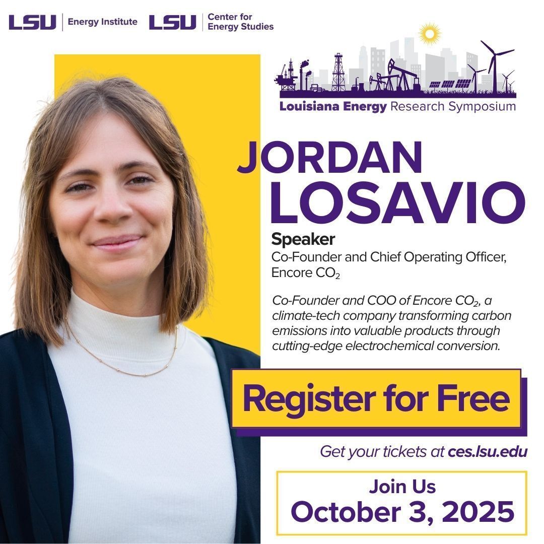 Center for Energy Studies at LSU tweet media