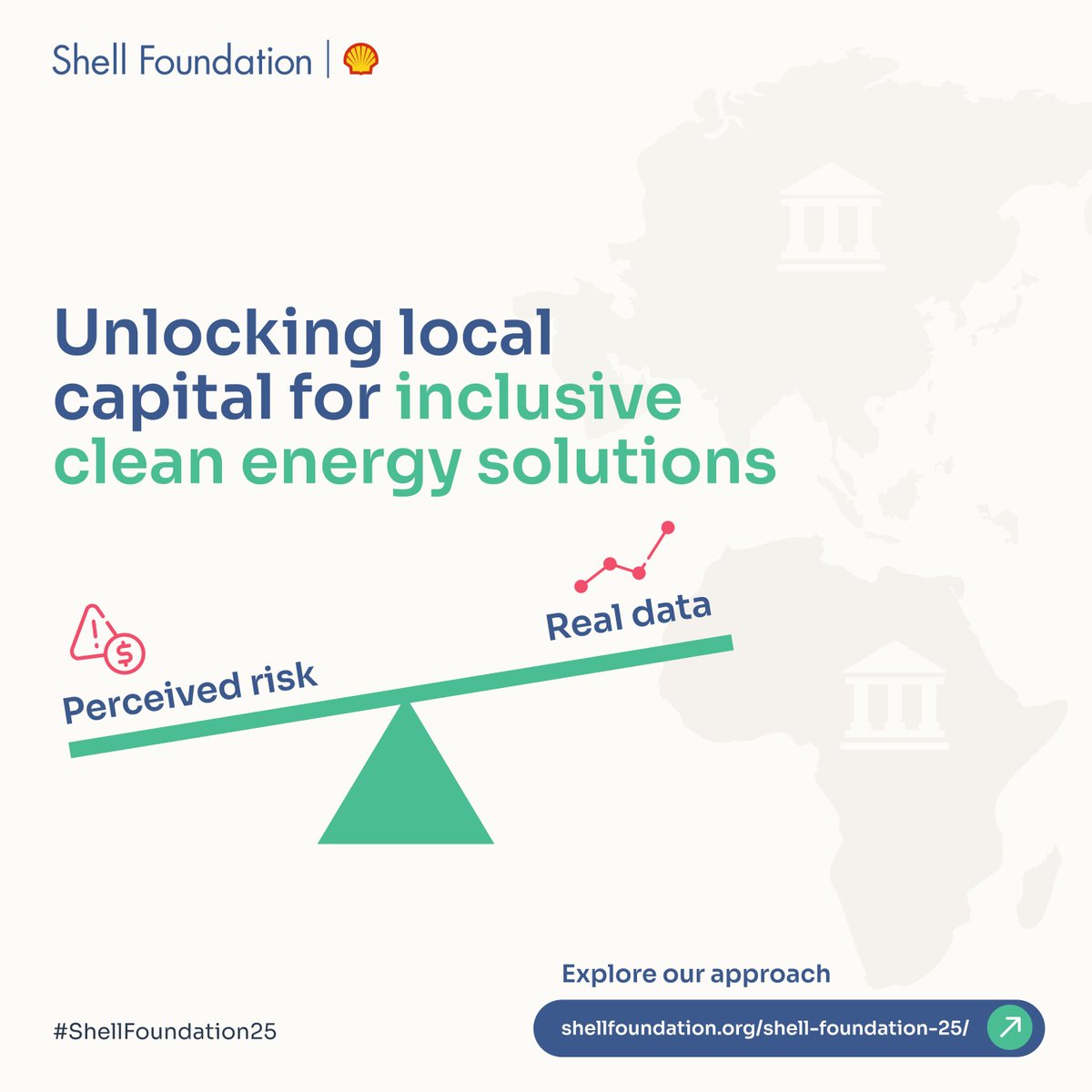 ShellFoundation's tweet image. 📊 In #Africa, the challenge isn’t a lack of opportunities, it’s that perceived risk continues to outweigh reality. This misperception has left a major equity gap, forcing many entrepreneurs to rely on debt rather than long-term investment.
At Shell Foundation, we see blended…