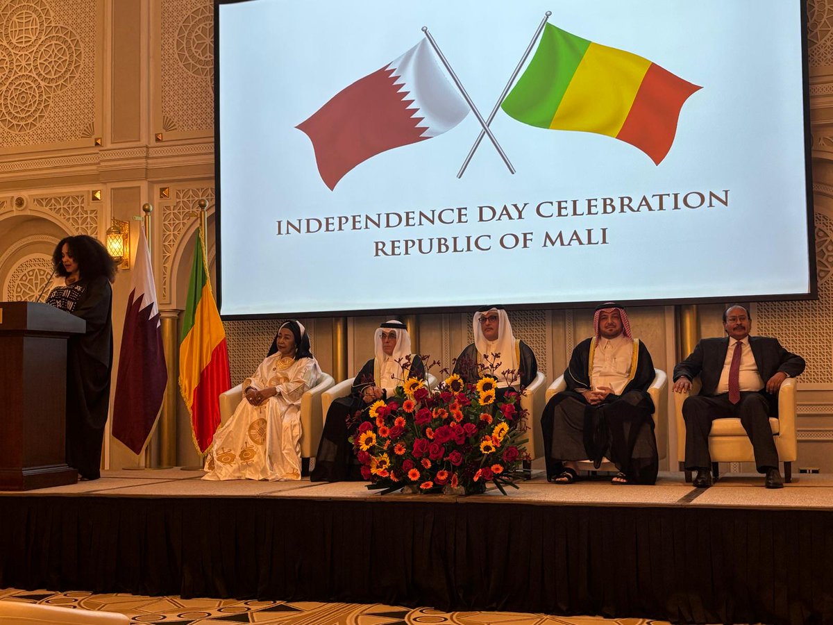 austriainQA's tweet image. The Austrian Embassy joins the Independence Day celebration of the Republic of Mali. We extend warmest congratulations to the government and people of Mali, wishing peace, prosperity, and ever-stronger ties between our nations. 
#AustriaInQatar #DiplomaticRelations #DohaEvents