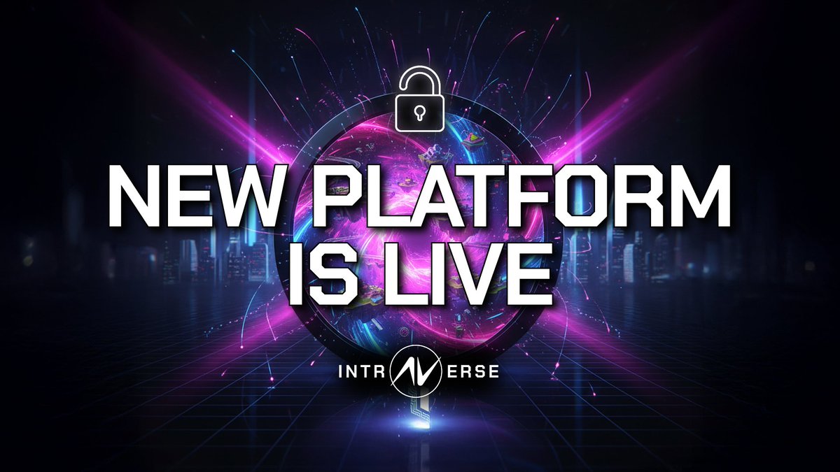 We don't just launch the Moon Pass today.

We just dropped our entirely NEW PLATFORM! 💎

This is the beginning of a new era. Expect new games, multi-tournaments, daily rewards, and many more features.

Welcome to your new home, Intra Fam💜
Sign Up now 👉 play.intraverse.io