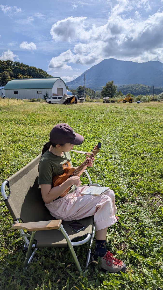たまにキャンプもしてる
