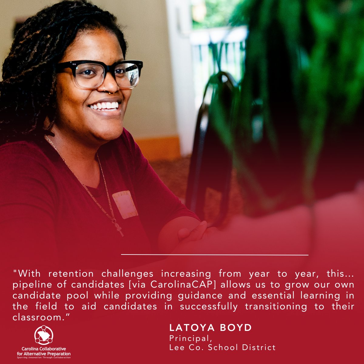 Carolina_CrED's tweet image. Retention isn’t just about keeping teachers. 

It’s about preparing teachers to thrive. 

CarolinaCAP’s grow-your-own model is helping districts do both.

Discover how: carolinacred.org/what-we-do/fea… 

#SpurringInnovation