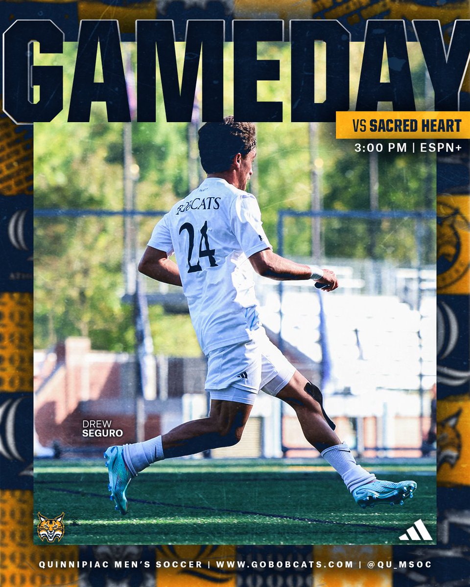 𝙂𝘼𝙈𝙀𝘿𝘼𝙔 back in Hamden!

3:00 PM start time vs. Sacred Heart!