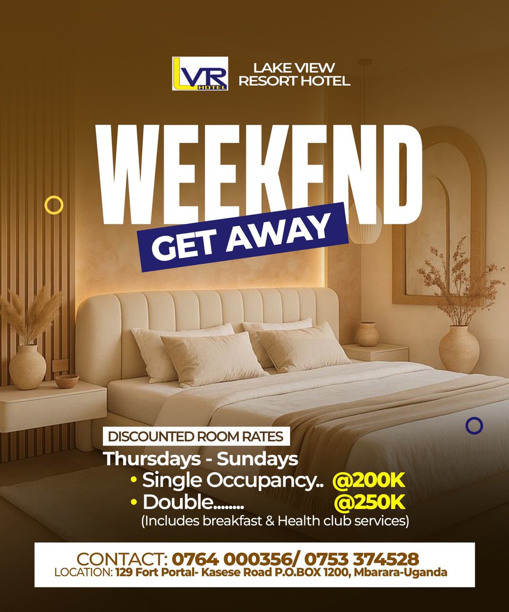 Best offers for your weekend getaway...