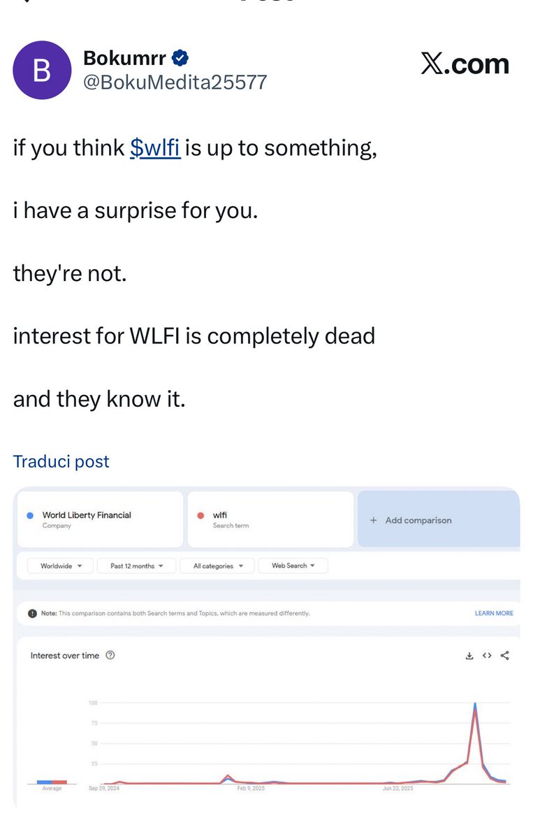 WLFI <a href="/EricTrump/">Eric Trump</a> <a href="/ZachWitkoff/">Zach Witkoff</a> <a href="/0xDylan_/">Dylan_0x</a> <a href="/DonaldJTrumpJr/">Donald Trump Jr.</a> 
<a href="/BokuMedita25577/">Bokumrr</a> <a href="/virtualbacon/"></a> <a href="/CryptoPeakX/">Peak</a> 
Congratulations well done!👏👏👏👏👏👏👏👏👏👏👏👏👏👏👏👏👏
You have killed the most promising project with your beautiful behavior, gents you should learn from mistakes