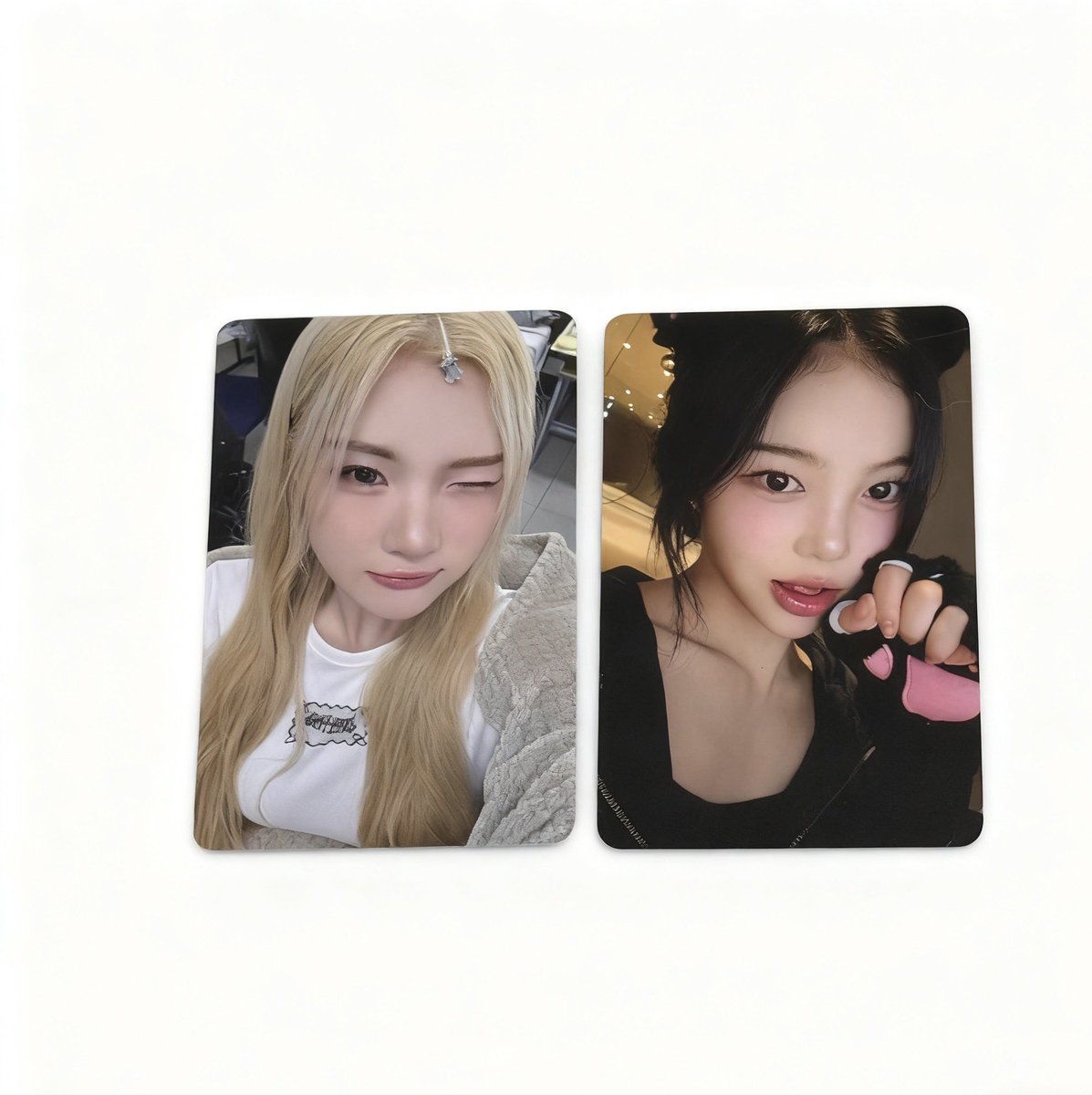 하츠투하츠 포카 양도

dm or kkt

wts sell pc photocard 팬사인회 포토카드 미공포 대면 카르멘 지우 유하 스텔라 주은 에이나 이안 예온 분철 판매 허투하
Weverse shop Hearts2Hearts h2h 포커스 영상통화