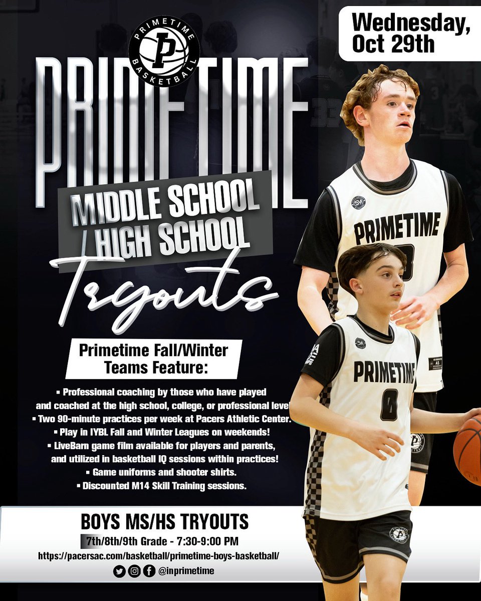 INPrimetime's tweet image. October has 31 days… but the 29th is circled in bold 🔒

pacersac.com/basketball/pri…