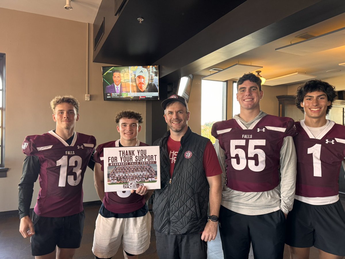 Menomonee Falls Football tweet media