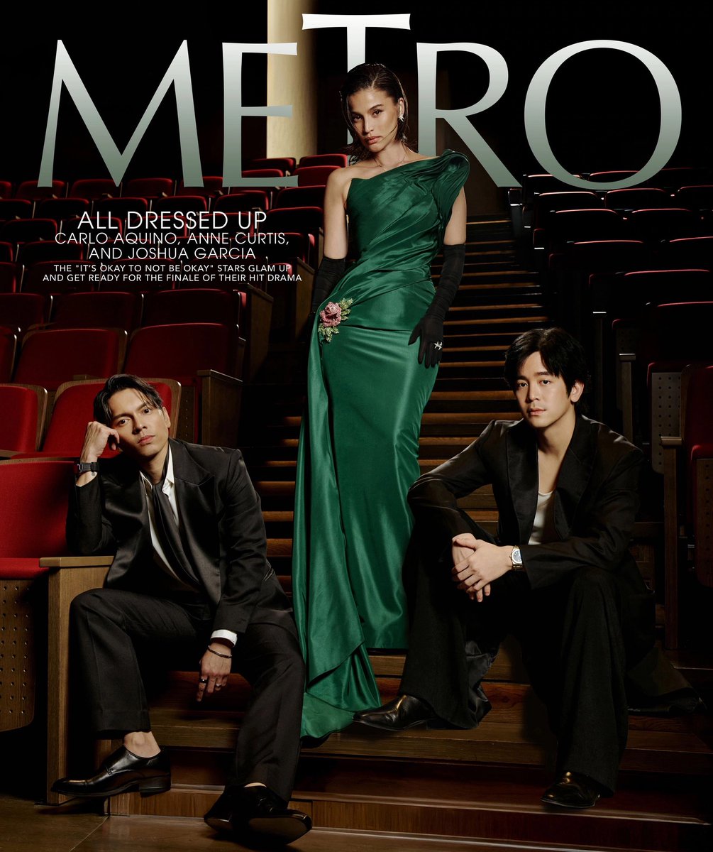jericksanchez's tweet image. #CarloAquino #AnneCurtis &amp;amp; #JoshuaGarcia
#ItsOkaytoNotBeOkayPH 

Photographed by @jericksanchez for @MetroMagPH
